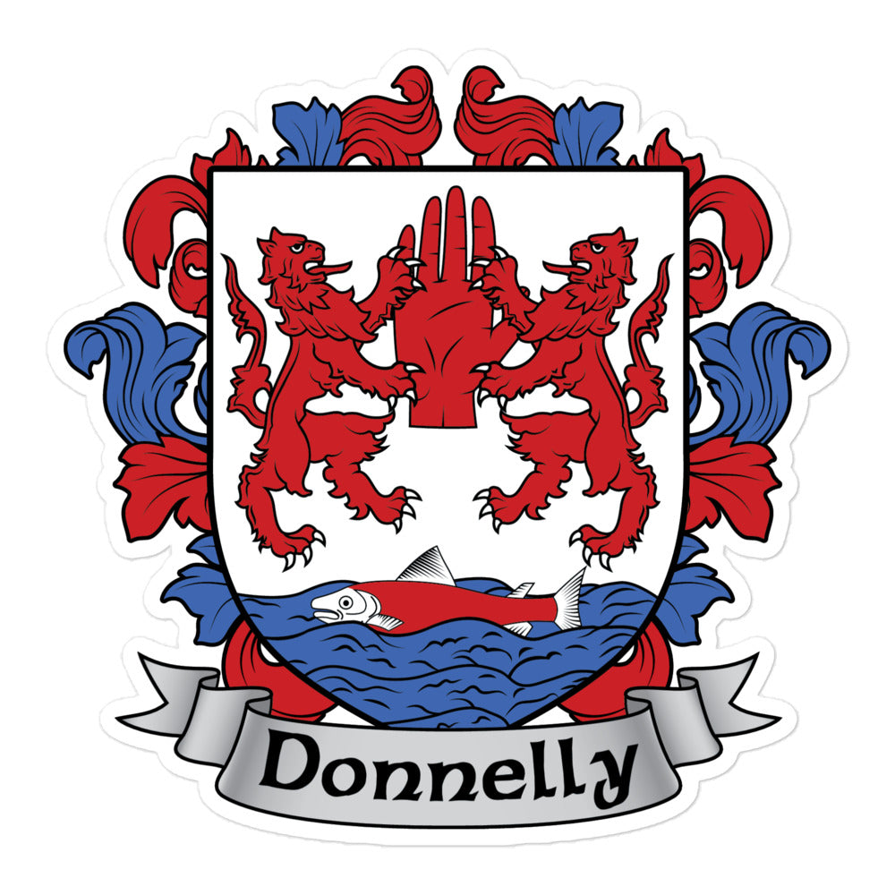 7.62 Design Donnelly adesivo stemma famiglia irlandese 4x4 vinile