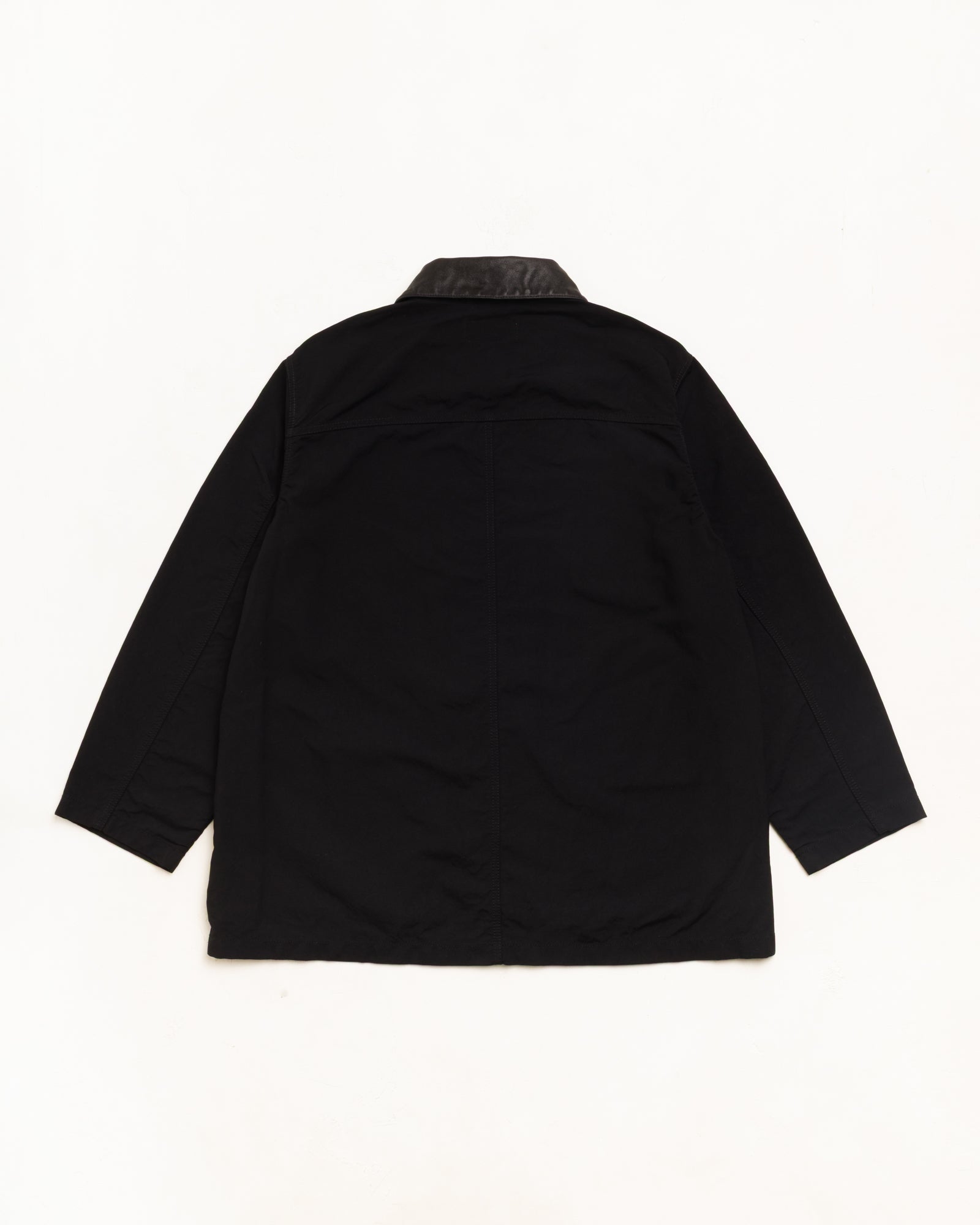 Stussy Fireman Jacket giacca nera nylon relaxed