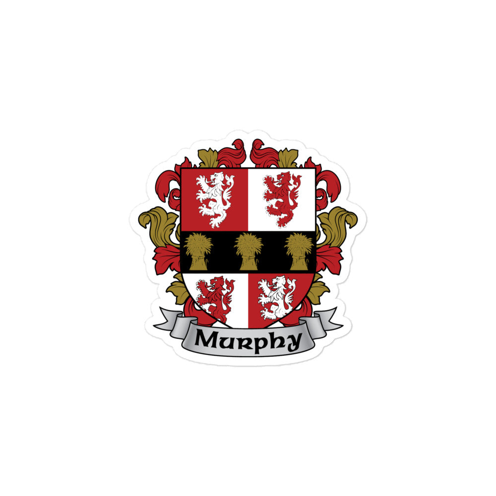 7.62 Design Murphy adesivo stemma irlandese 7,6 cm vinile