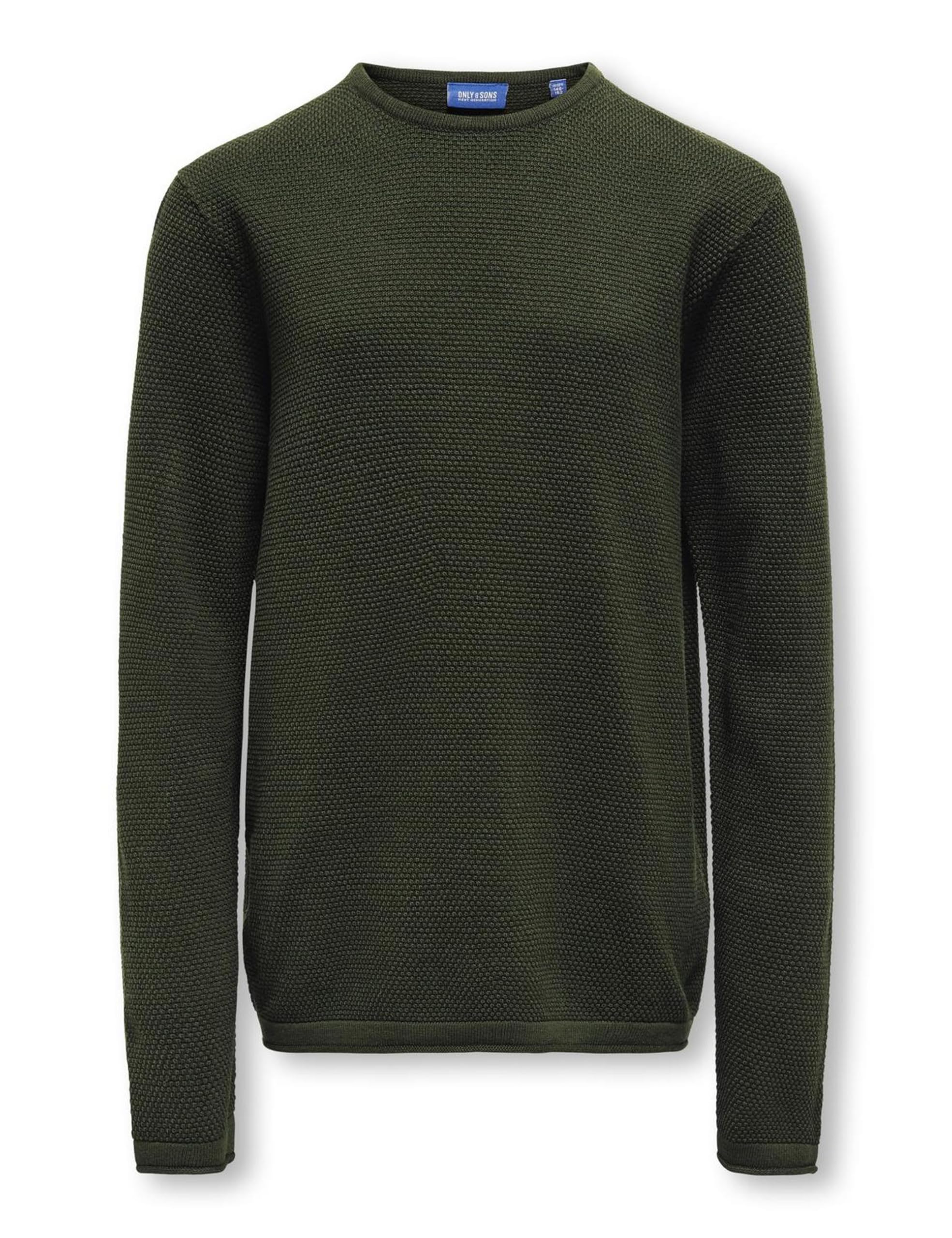 Only & Sons OSJPanter Pullover 110-116 grigio Chinchilla bimbo