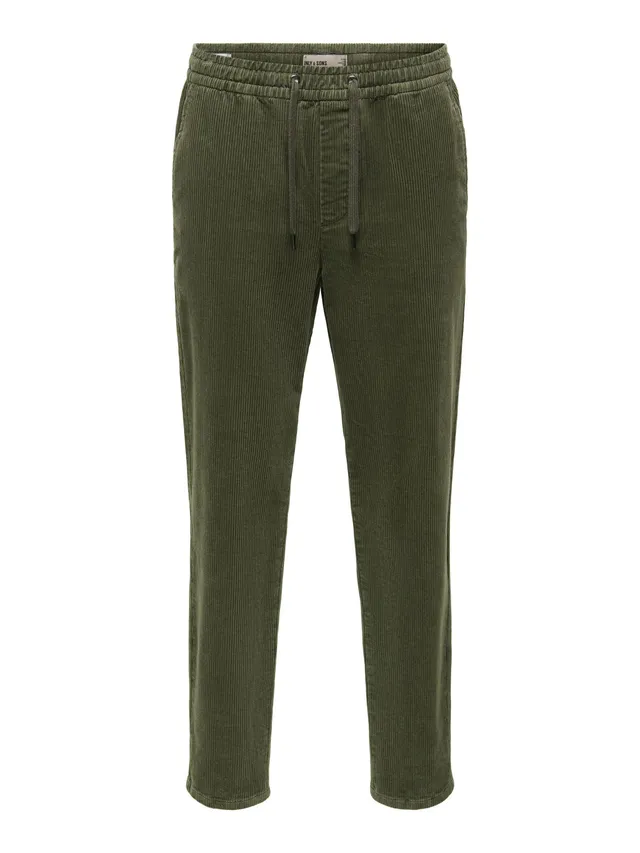 ONLY & SONS Pantaloni Onslinus Corduroy Uomo L Velluto