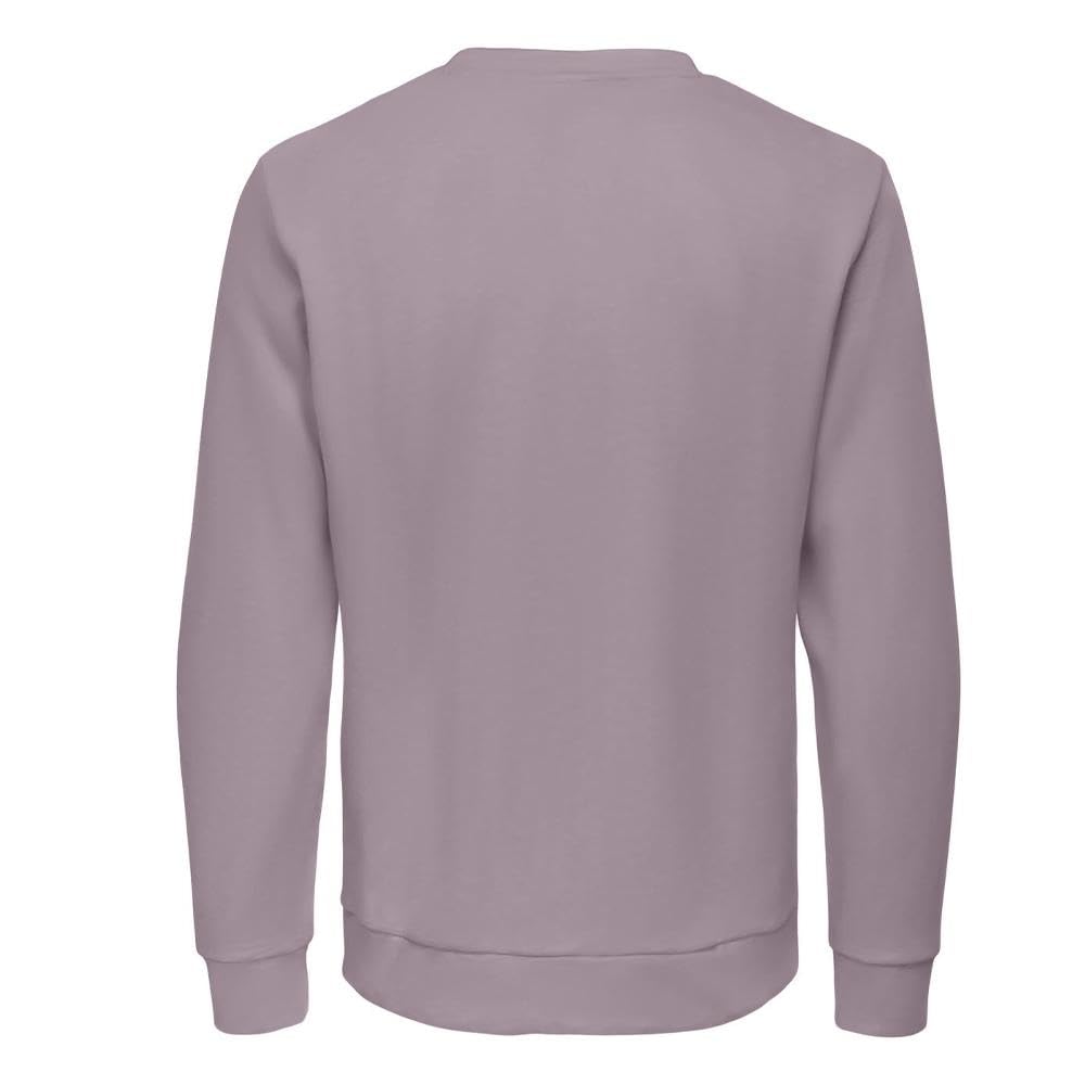 Only & Sons Chase felpa uomo L viola cotone