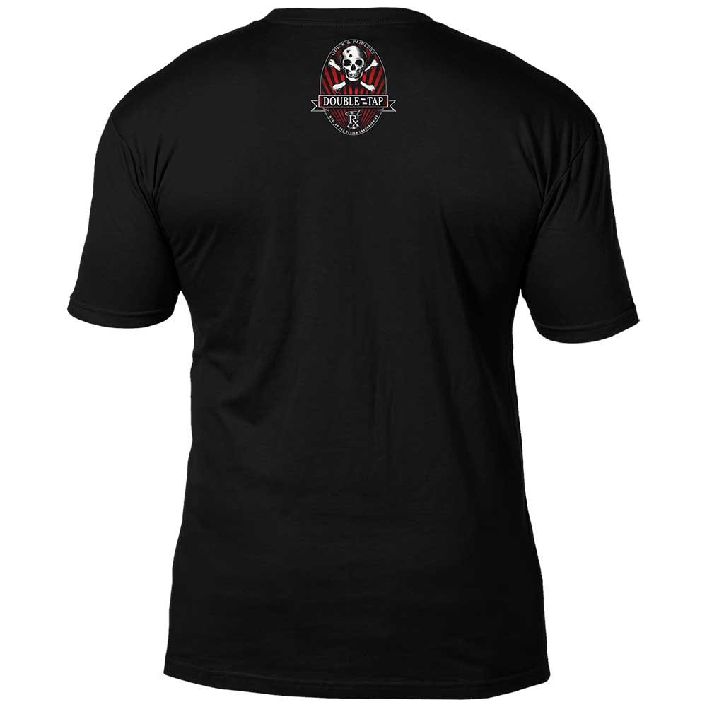 7.62 Design Double Tap T-Shirt cotone nero