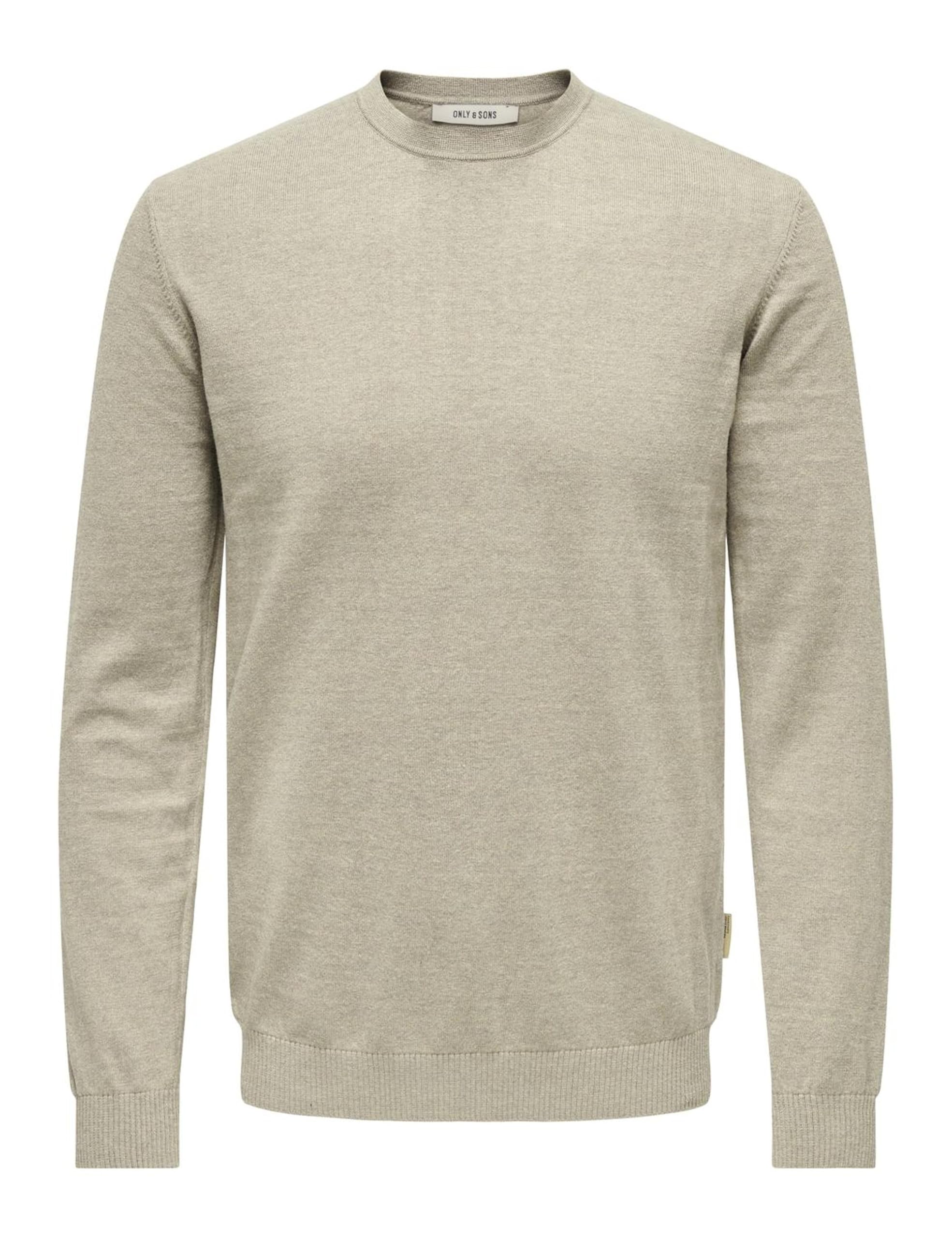 Only & Sons Onsloui Maglione Uomo M Girocollo Nero