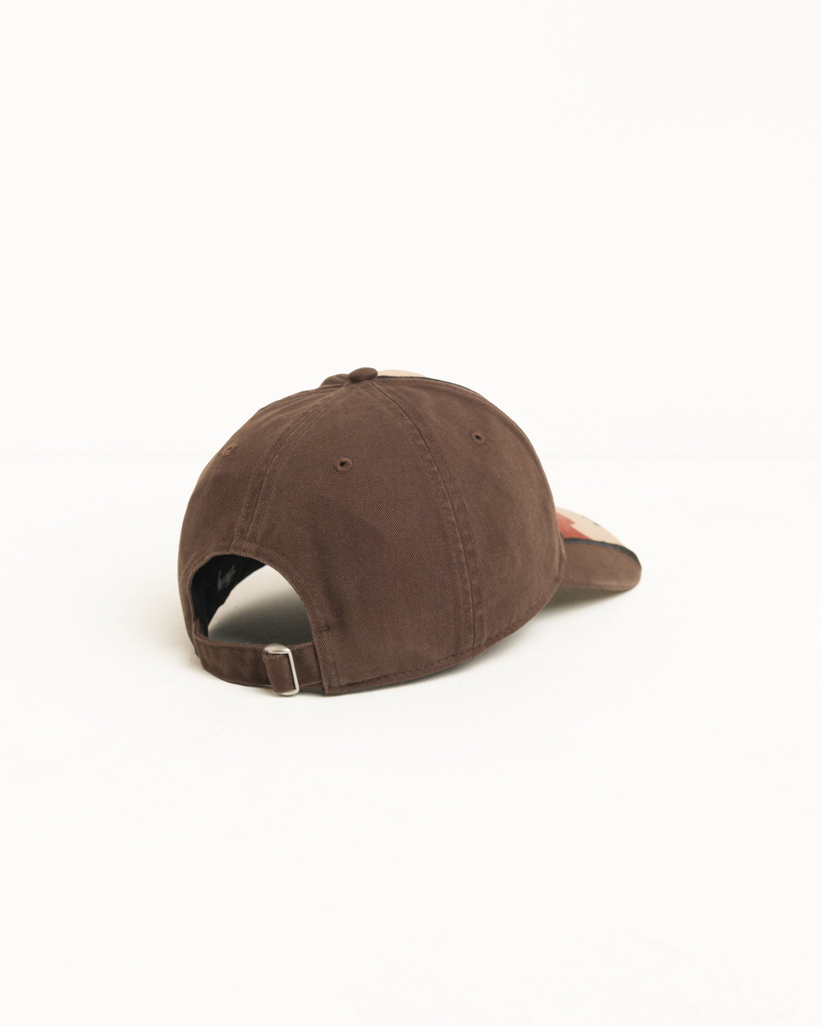 Stussy S Oval Cap berretto Desert Camo twill cotone