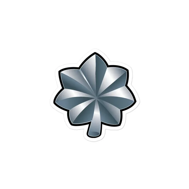7.62 Design Lieutenant Colonel O-5 sticker vinile 3x3