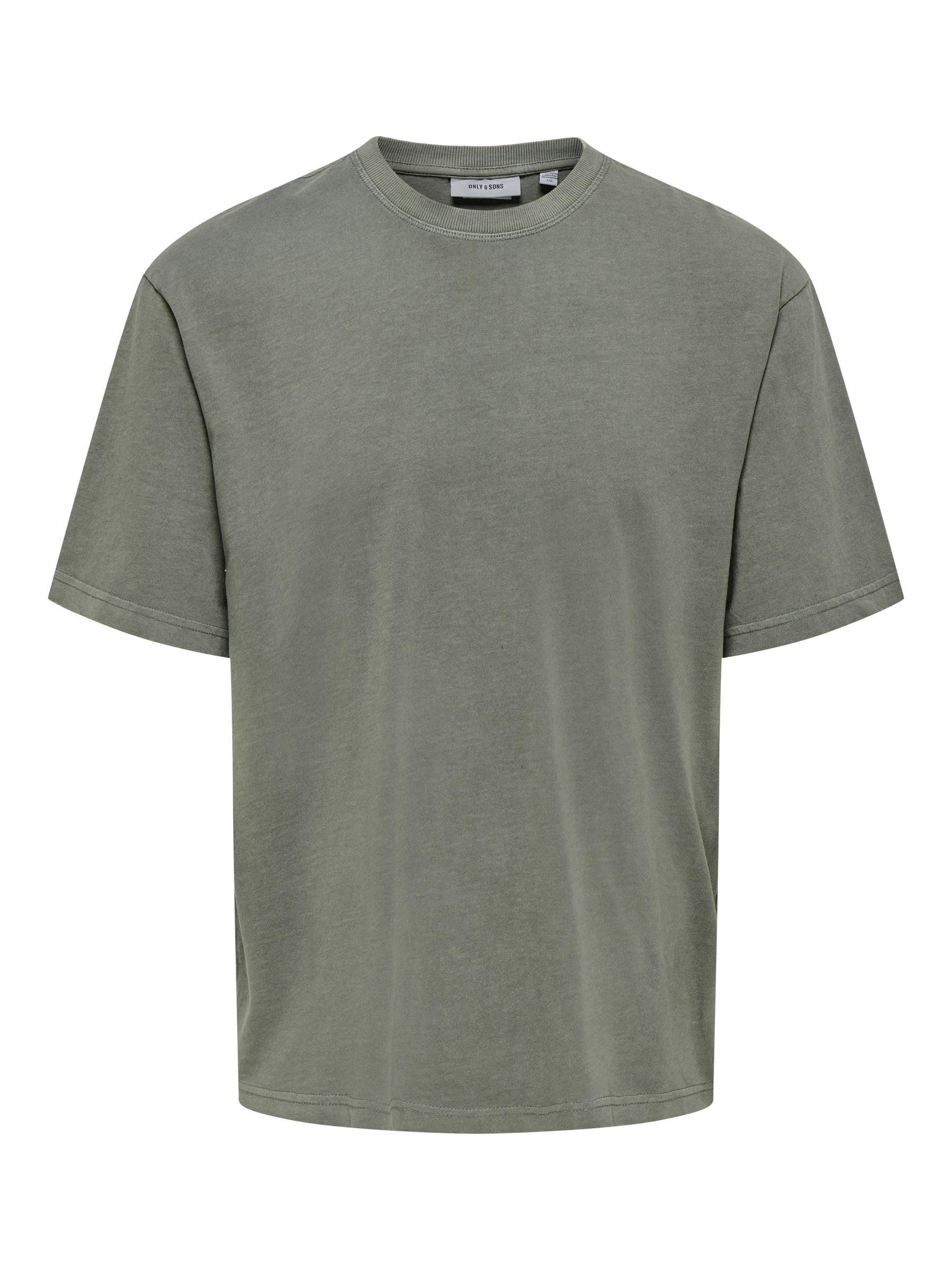 Only & Sons Onsdistress XL t-shirt uomo nera cotone