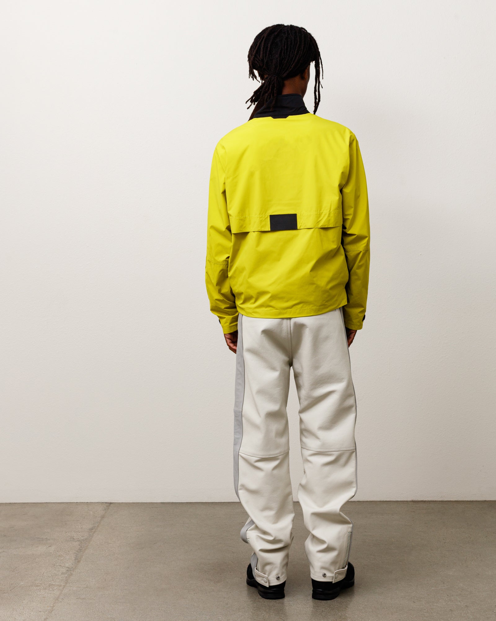 Stussy Pantaloni Moto pelle Bone classic fit zip uomo