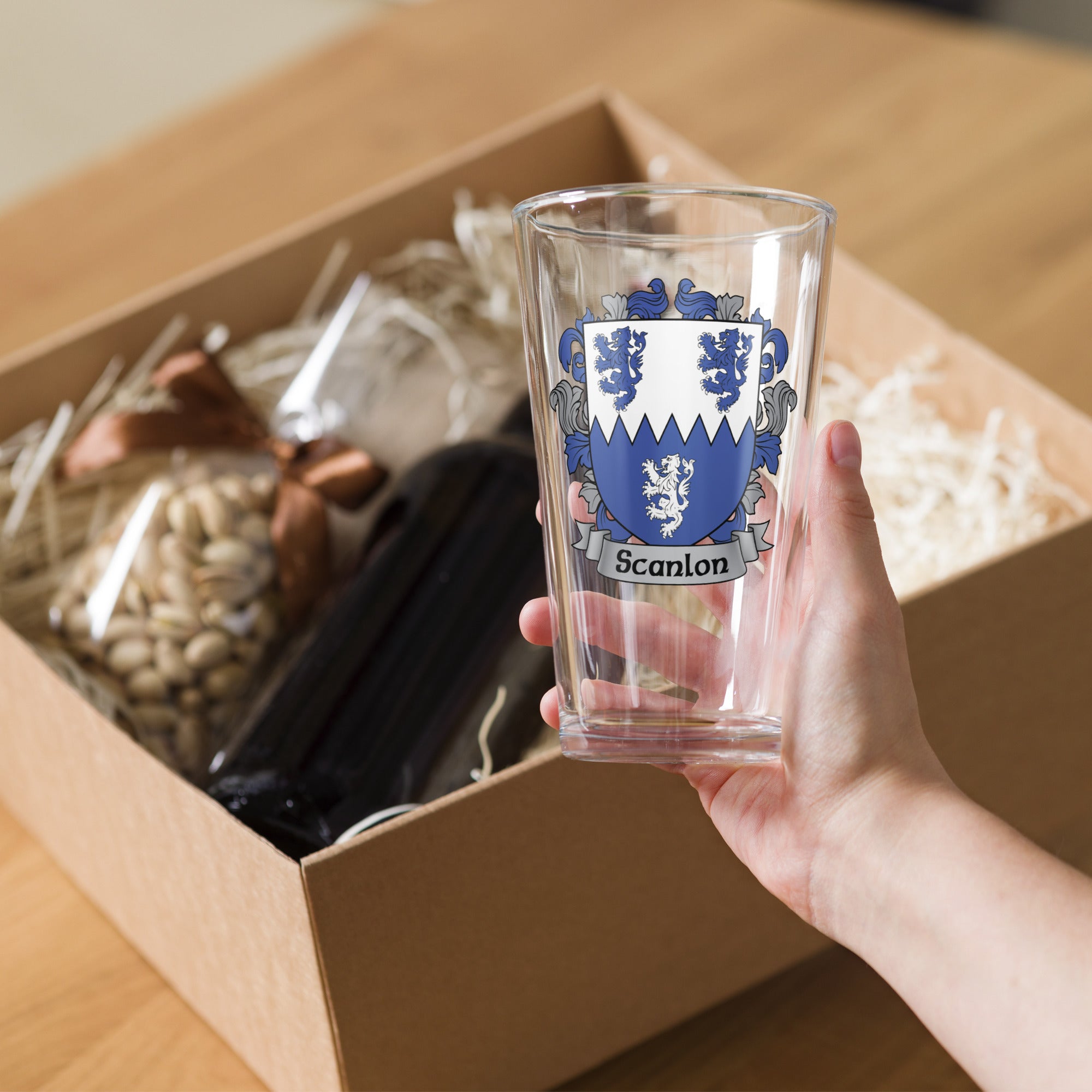 7.62 Design Drinkware bicchiere Scanlon 16oz stemma irlandese vetro