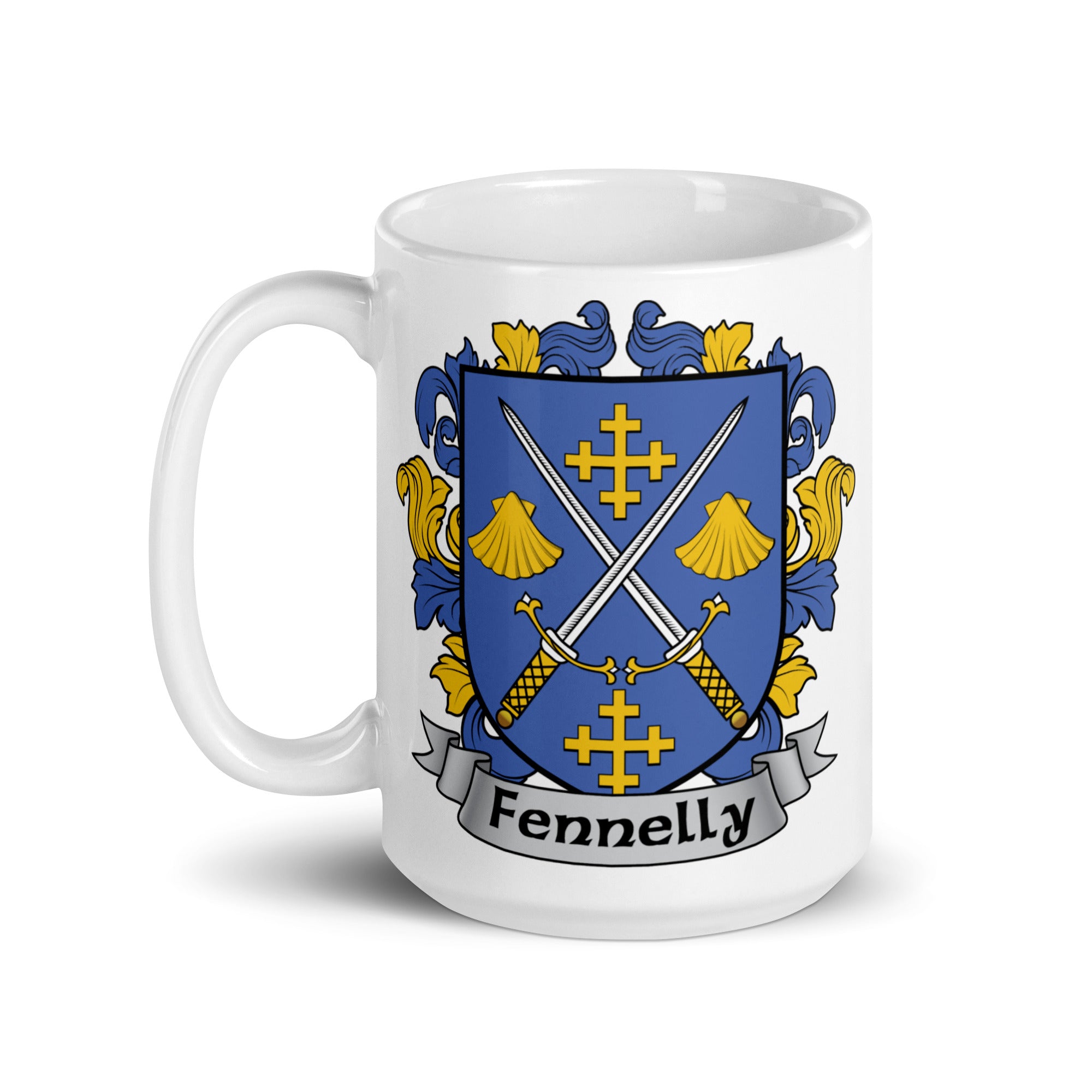 7.62 Design Fennelly Coat of Arms tazza 15oz ceramica