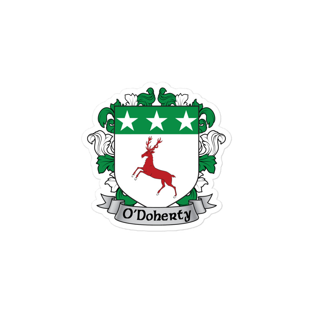7.62 Design O'Doherty Adesivo Vinile Stemma Irlandese 4x4