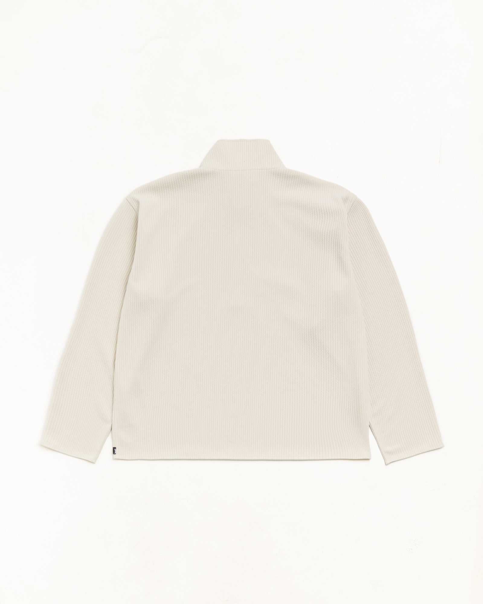 Stussy Half Zip Thermal Mock Neck maglia termica Sand