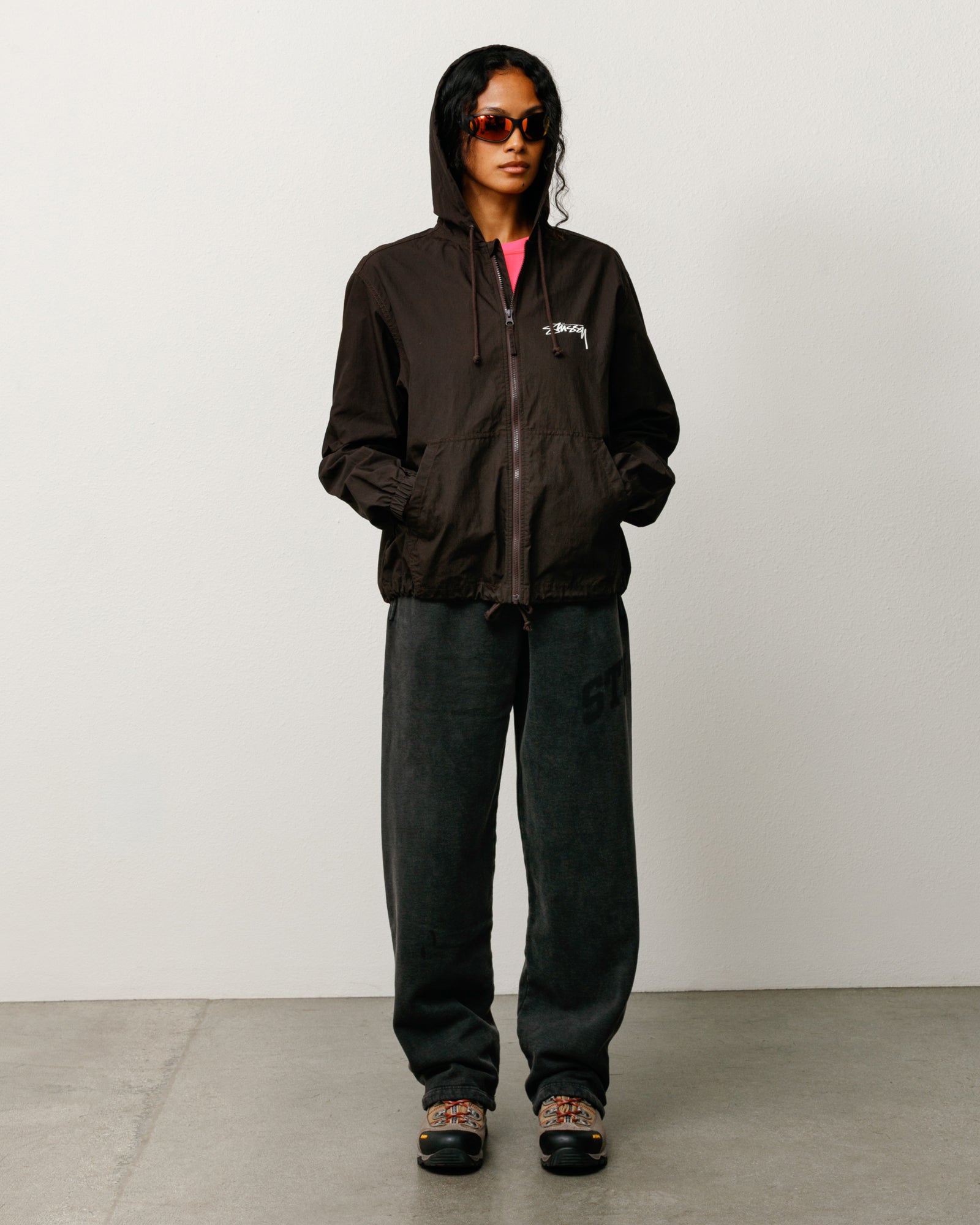 Stussy Faded Graphic Fleece Pant pantalone Washed Black 500 g/m²