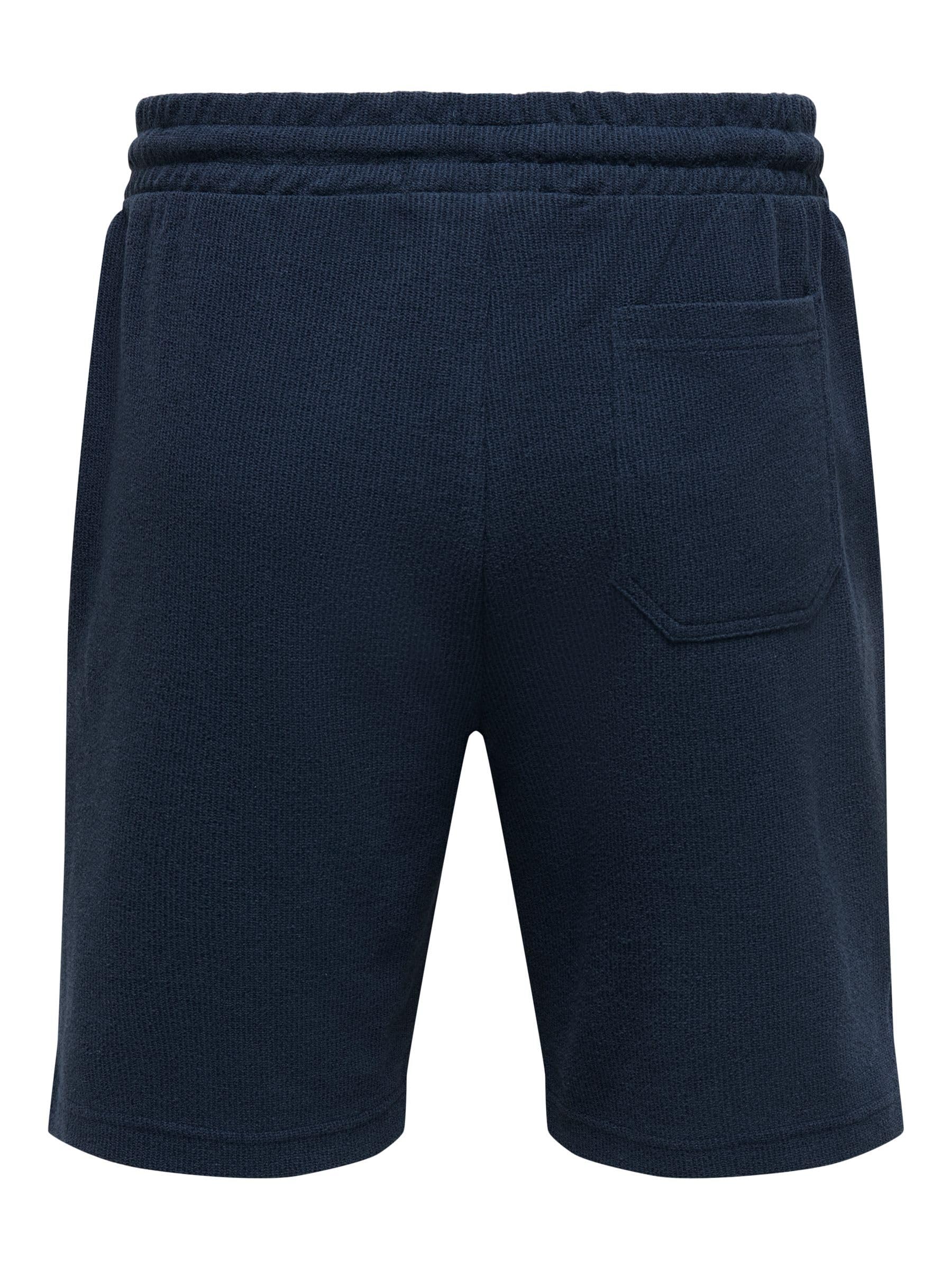 Only & Sons OnsKosta Vita Alta Regular Fit Shorts Uomo Blu