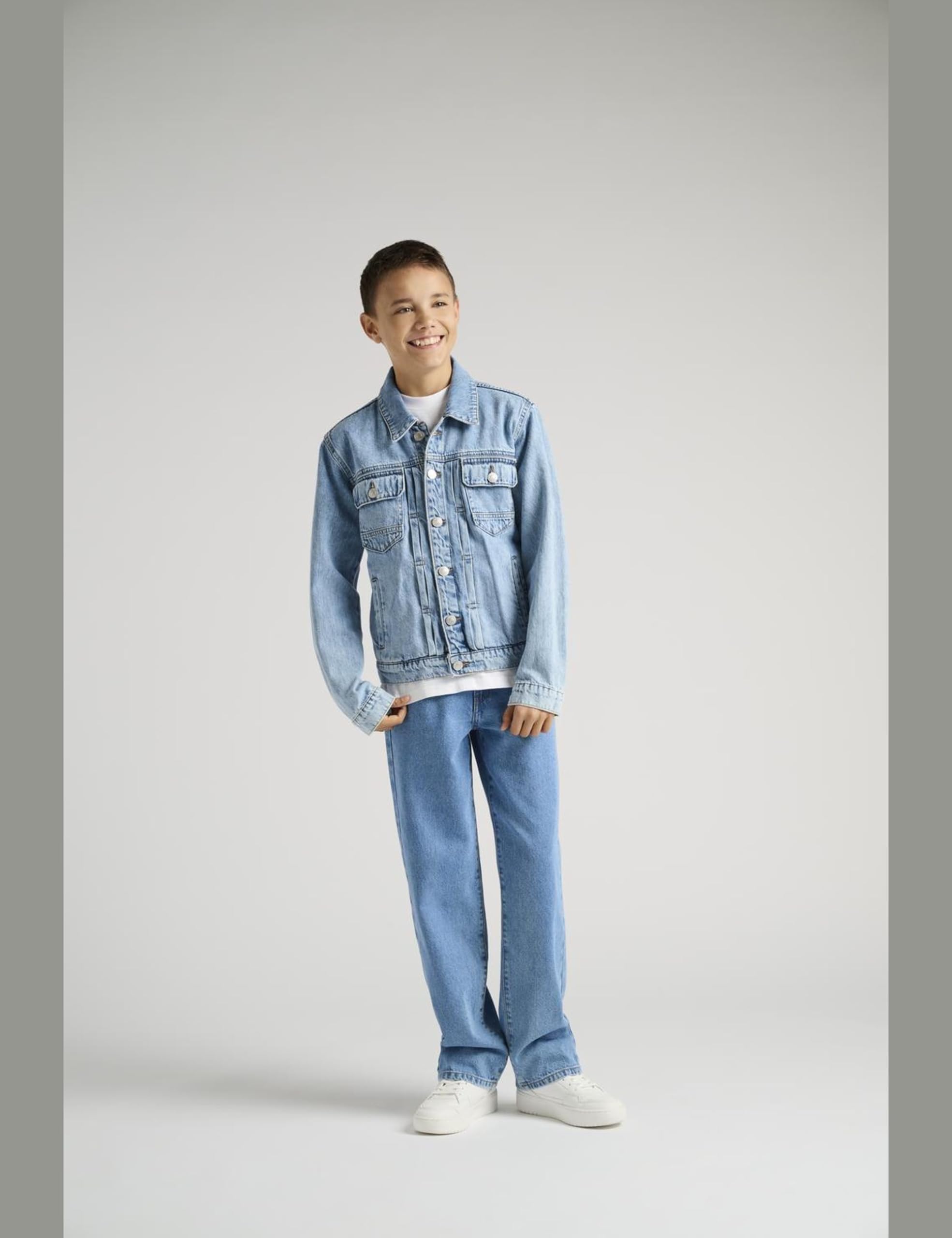 ONLY & SONS Osjduke Lb 2847 Giacca Jeans 164 Blu