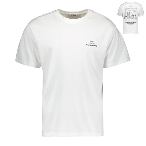 Only & Sons Vibes Life T-shirt Uomo Bianca 100% Cotone
