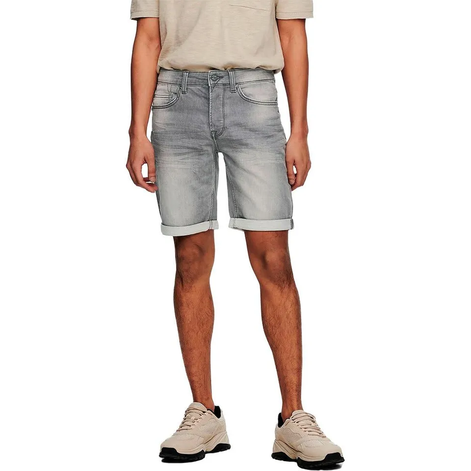 Only & Sons Onsply shorts jeans uomo 3XL denim