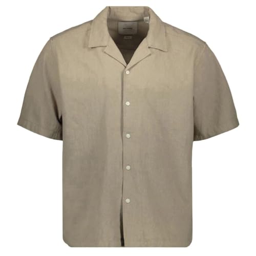Only & Sons Colt Regular Resort camicia verde oliva cotone