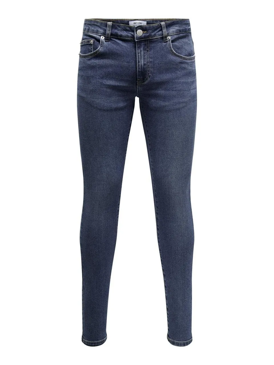 Only & Sons Onswarp Jeans Uomo Skinny Blu Denim 32W 32L