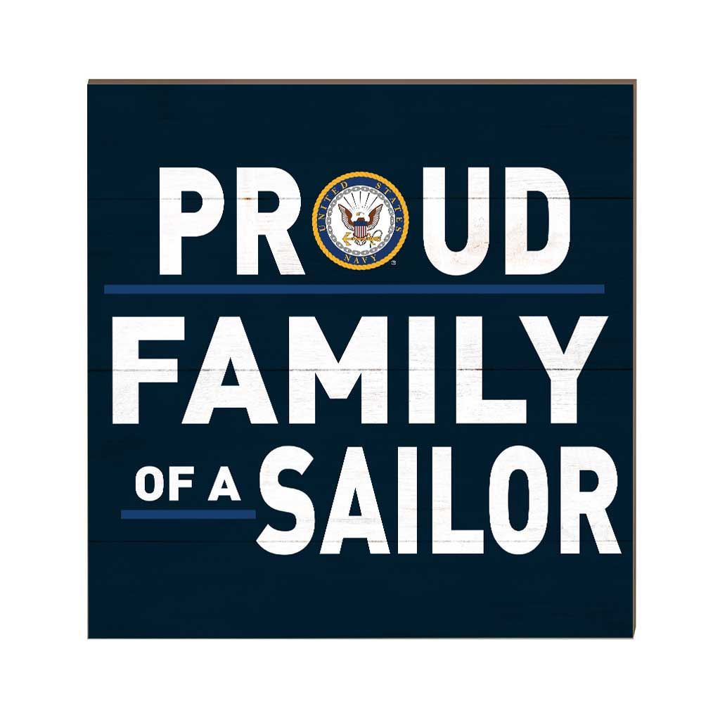 7.62 Design Navy Proud Family Targa Legno 10x10 MDF