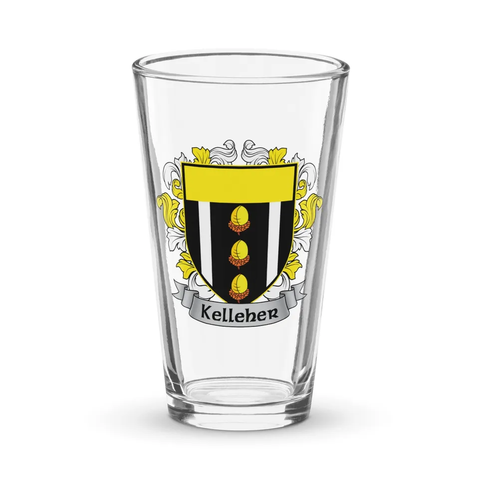 7.62 Design Kelleher boccale birra vetro 473 ml stemma irlandese