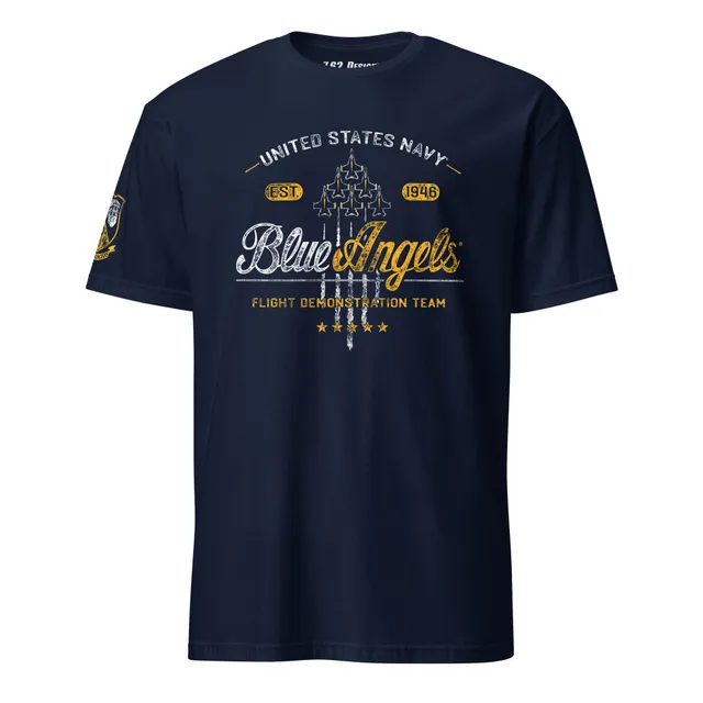 7.62 Design Blue Angels Maglietta navy cotone