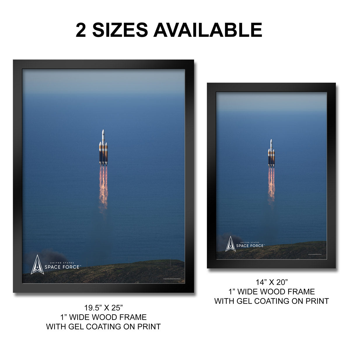 7.62 Design Space Force Rocket Launch stampa 14x20