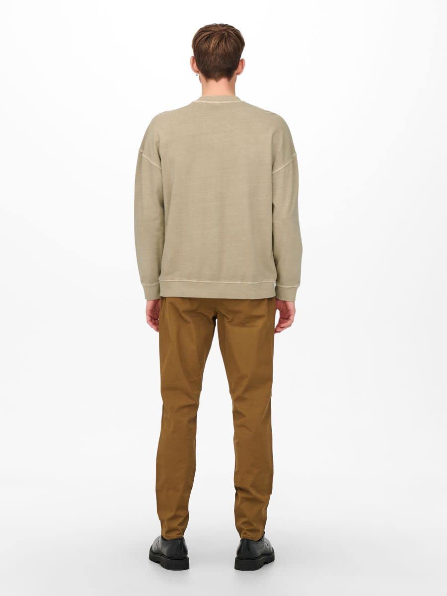 ONLY & SONS Onsron Life RLX felpa girocollo uomo