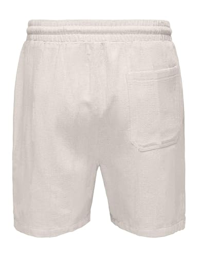 Only & Sons Onstrev Life pantaloncini uomo M gardenia cotone