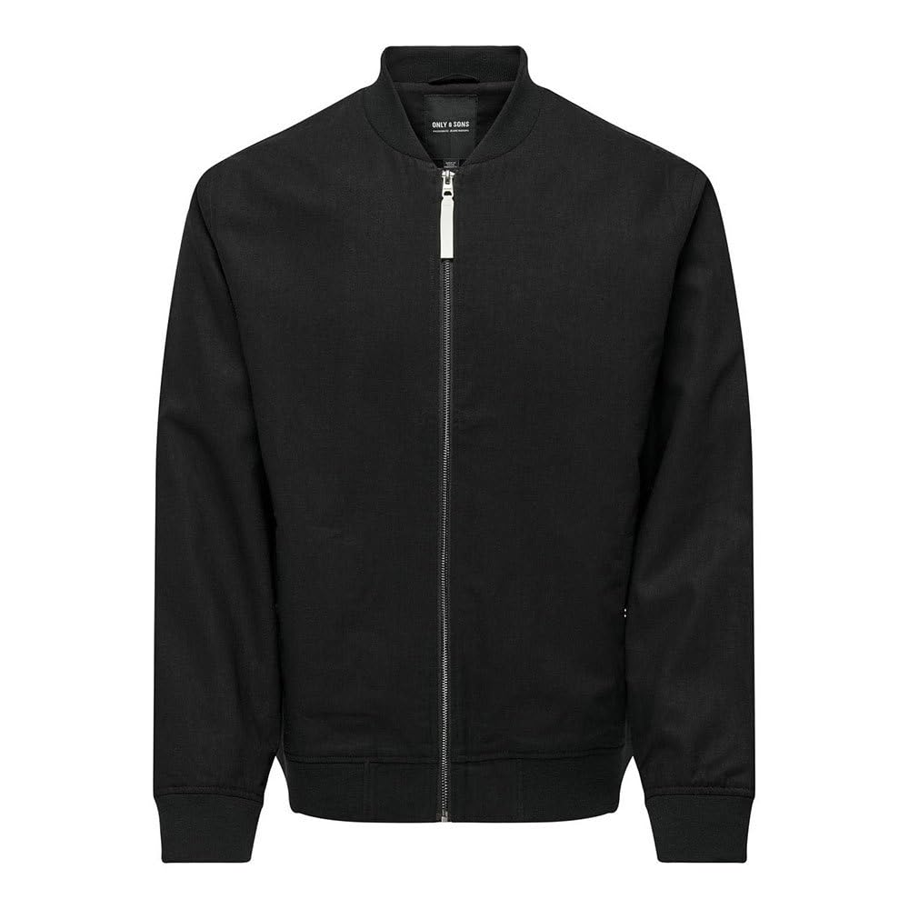 Only & Sons Kent Otw giacca uomo cotone lino taglia XL